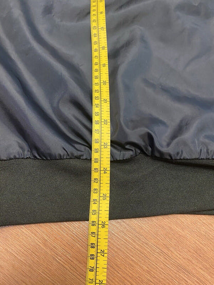 Cedar Fair Jacket Medium Pullover In Navy Black