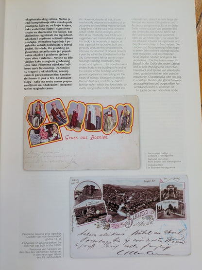Hardcover Pozdrav iz Sarajeva Greetings from Sarajevo Magbul skoro