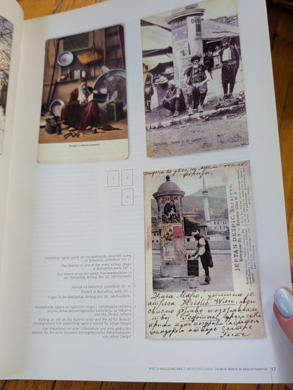 Hardcover Pozdrav iz Sarajeva Greetings from Sarajevo Magbul skoro