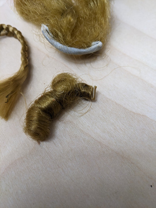 Vintage Lot Doll Wigs Hair Pieces TOPPER DAWN SIZED 1960's 70's