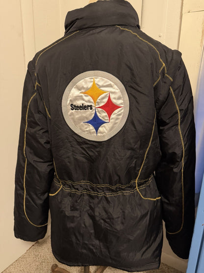 Rare Women’s Steelers Zip Up Jacket Size XL