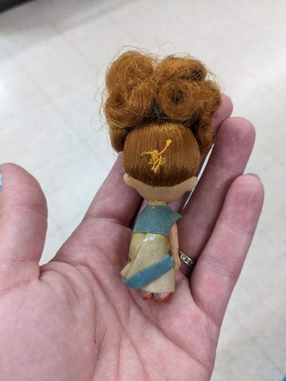 Vintage Mattel Liddle Kiddles Teresa Touring DOLL - from Kiddles n Kars set
