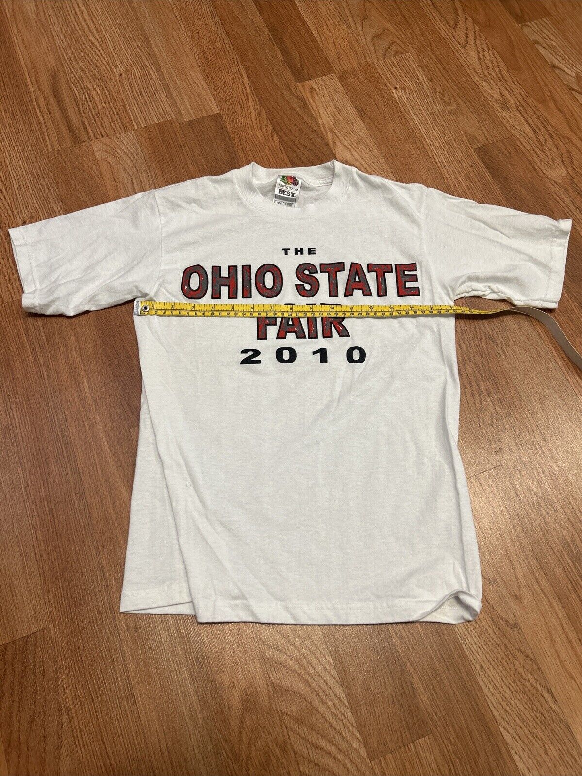 Deadstock The Ohio State Fair 2010 Short Sleeve Shirt  Adult XS Nos Vtg