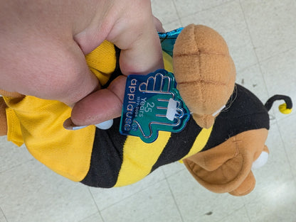 14 Inch Plush Bumblebee Man Doll Toy With Tags Applause 2004 The Simpsons