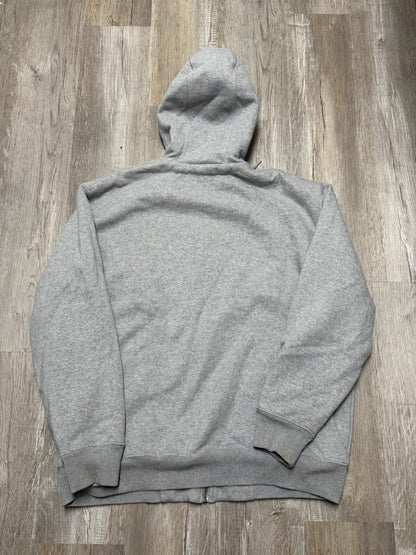 Carhartt Gray Quilted Lined Zip Heavy Hoodie Sweatshirt Men's Size Large 100631