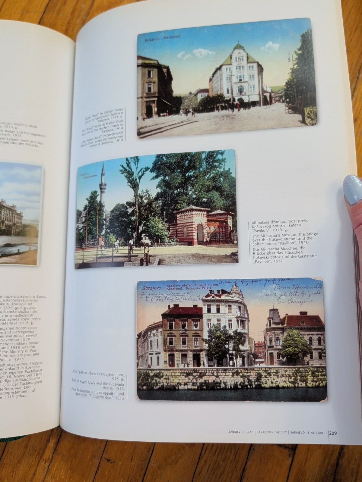 Hardcover Pozdrav iz Sarajeva Greetings from Sarajevo Magbul skoro