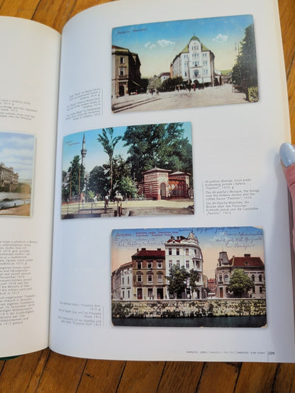 Hardcover Pozdrav iz Sarajeva Greetings from Sarajevo Magbul skoro