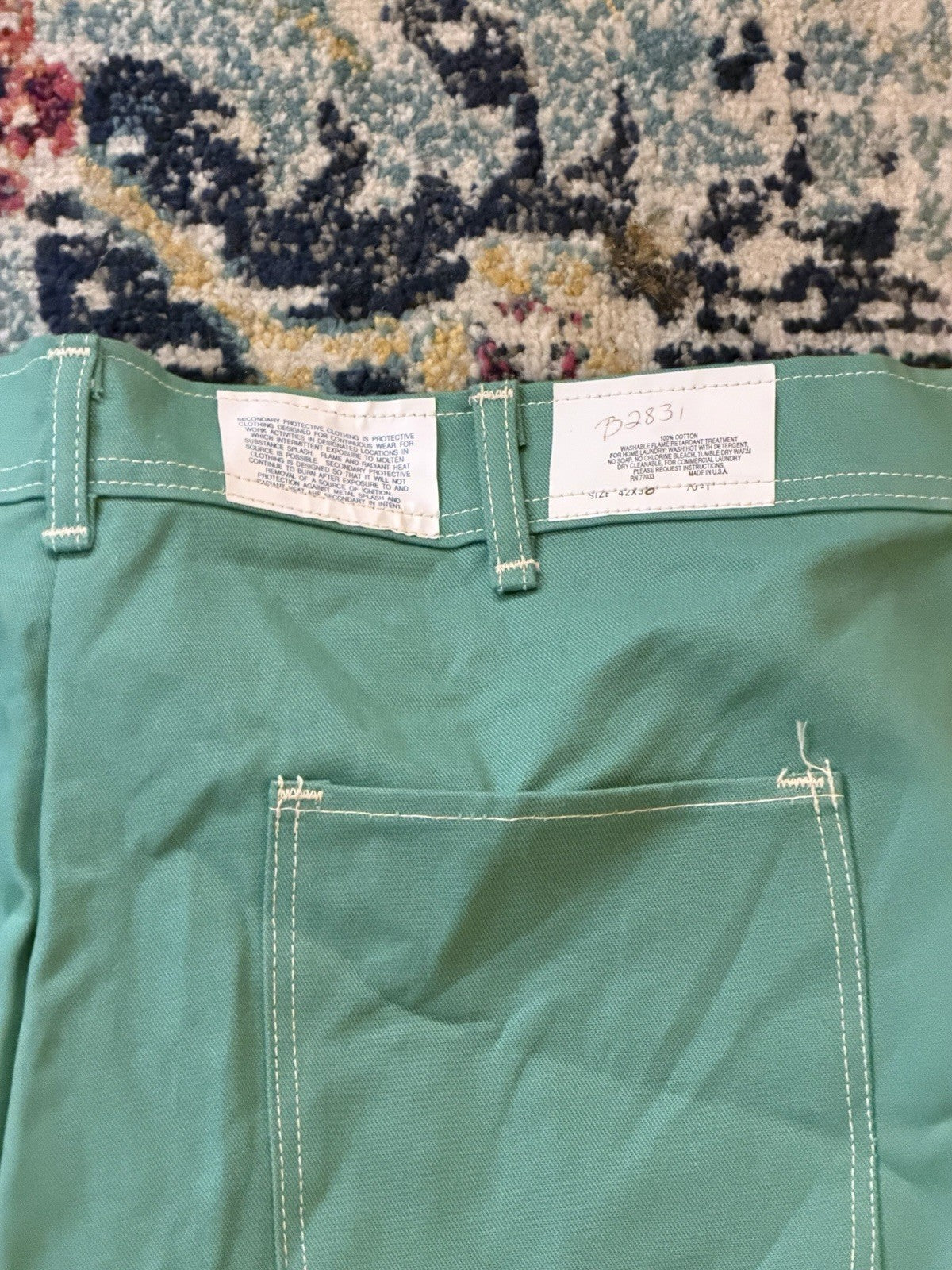 AS IS Mens Bulwark Flame Resistant Pants Size 42