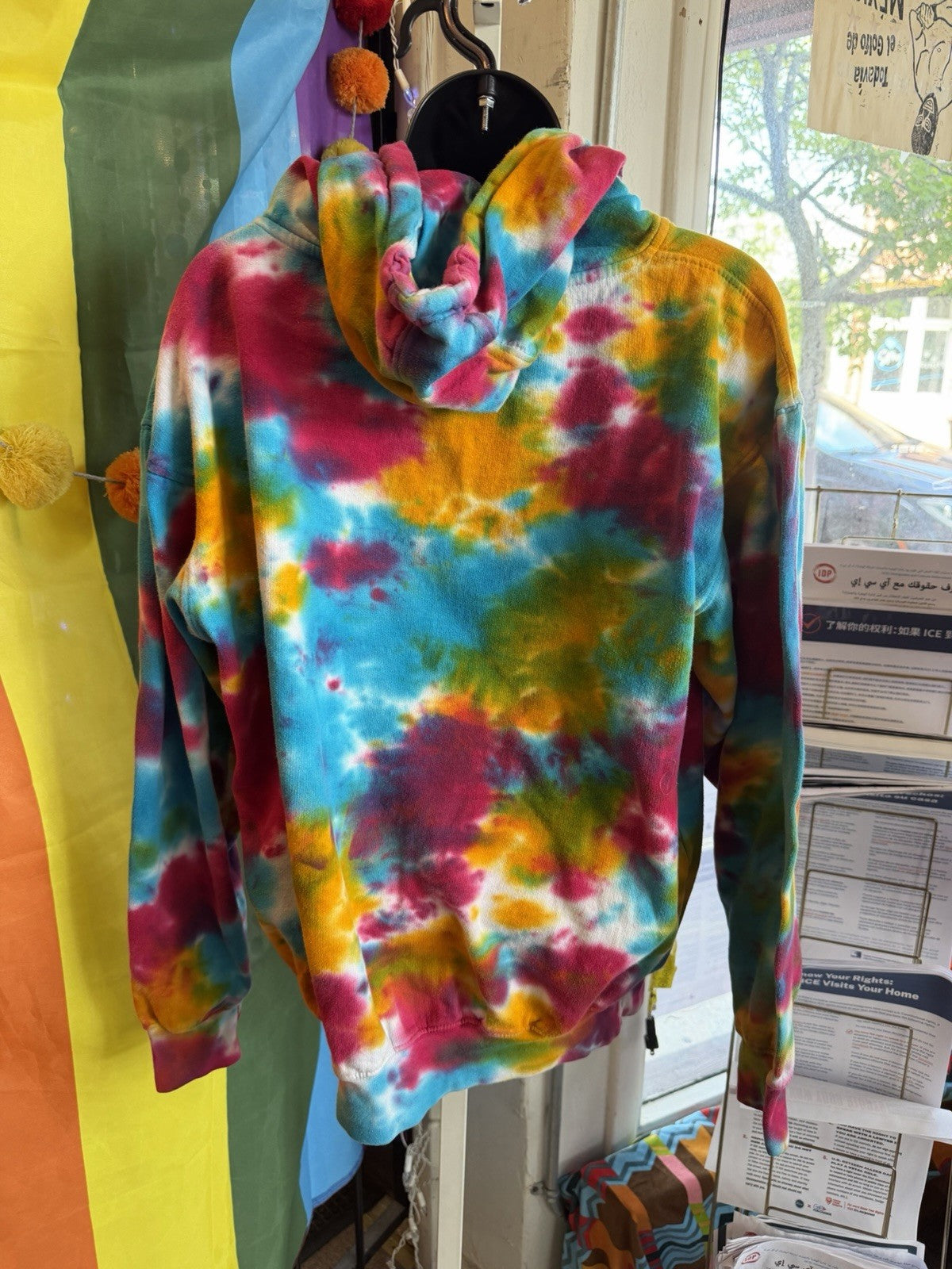 San Francisco tie dye sweatshirt size medium- See Measurements