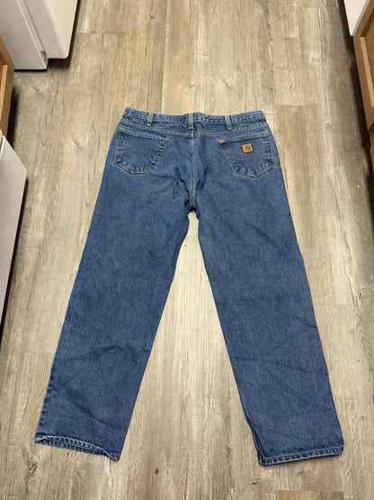Carhartt FR Work Flame Resistant Men's Jeans - Dark Blue Size 40