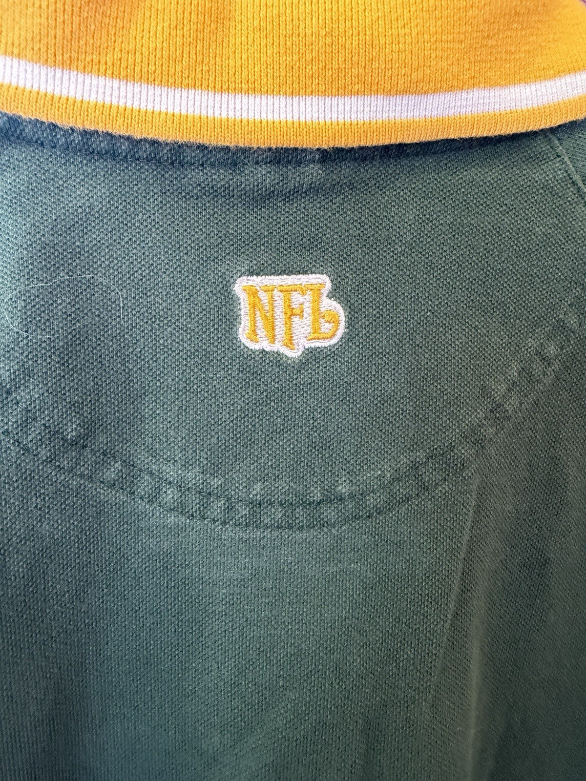 Green Bay Packers Polo Tee Men’s Size Large- See Measurements
