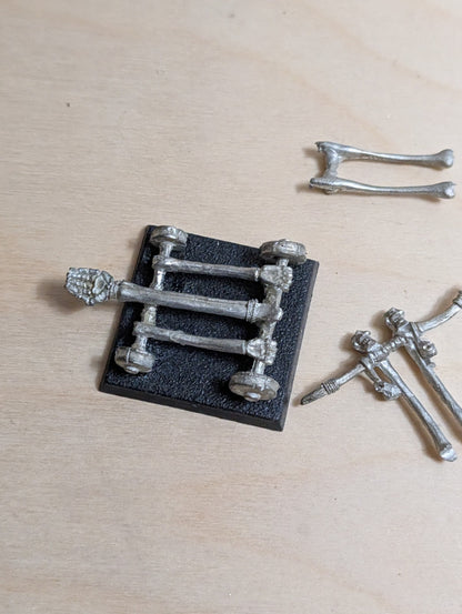 Undead Skeleton Catapult Skull Chukka Chucker Warhammer Fantasy (Needs Glued) 