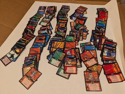 Dot Hack Enemy TCG Card Game LOT Of 260 + Cards (No Holo Foils)