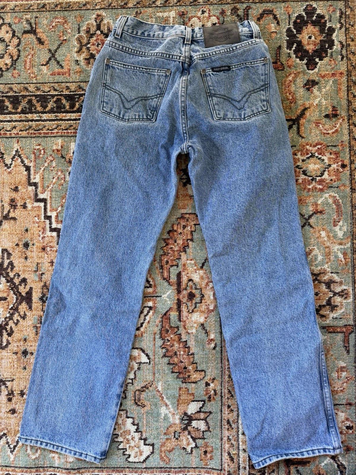 Harley-Davidson Jeans Women's Size 6 Blue Denim Boot Cut Biker
