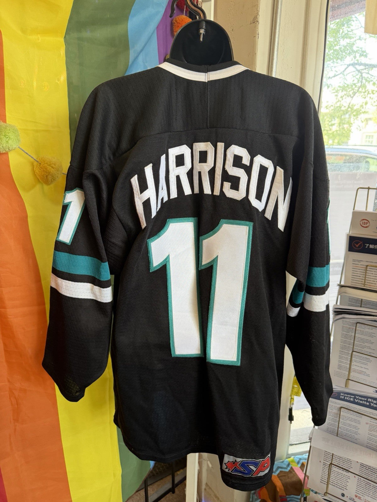 Edge Hockey Jersey Number 11- Harrison Size Small- SEE MEASUREMENTS