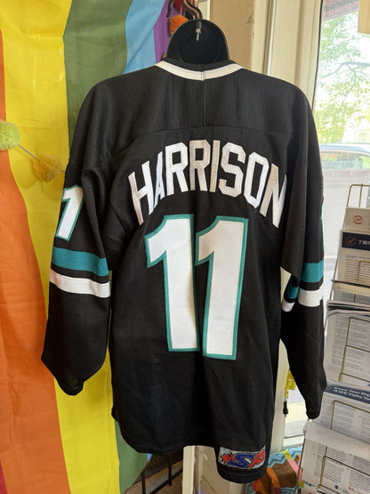 Edge Hockey Jersey Number 11- Harrison Size Small- SEE MEASUREMENTS