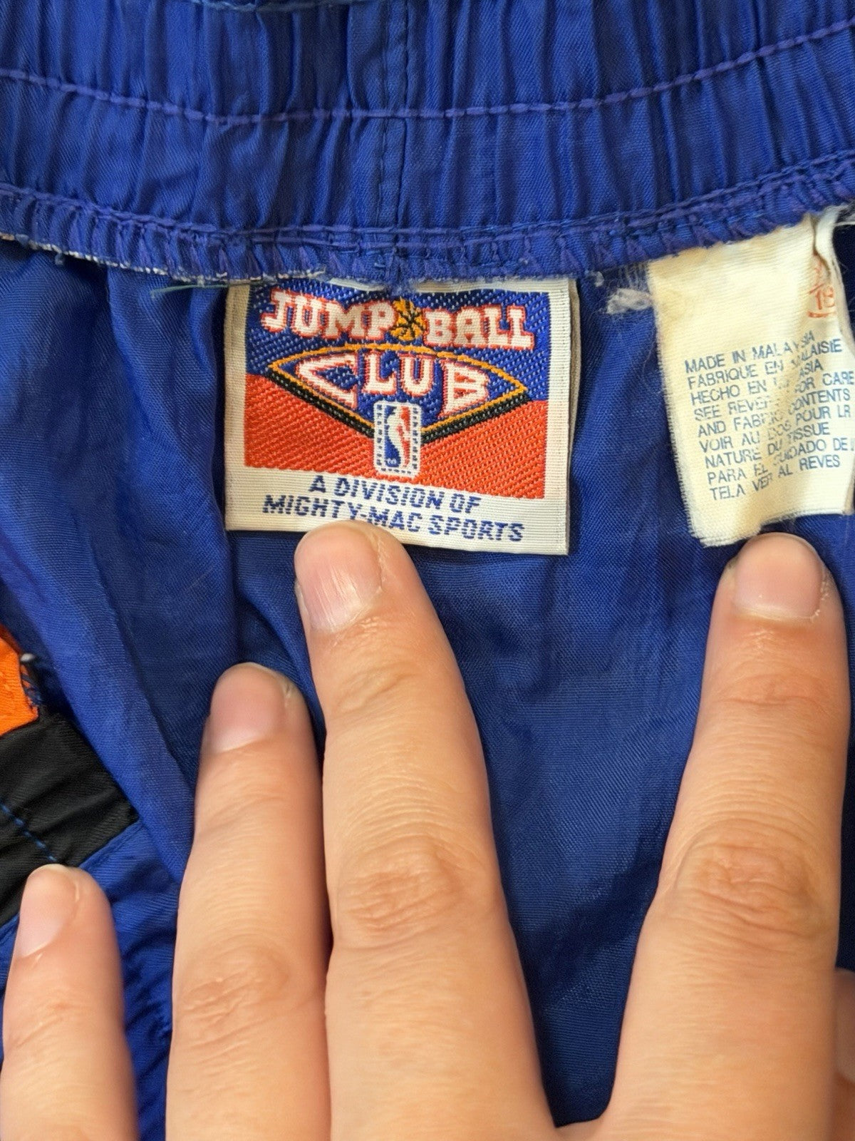 As Is Children’s Jump Ball Club Knicks Tear away NBA Pants- See Measurements
