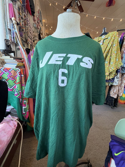 NWT Jets Jersey Tee XL Number 6 Sanchez