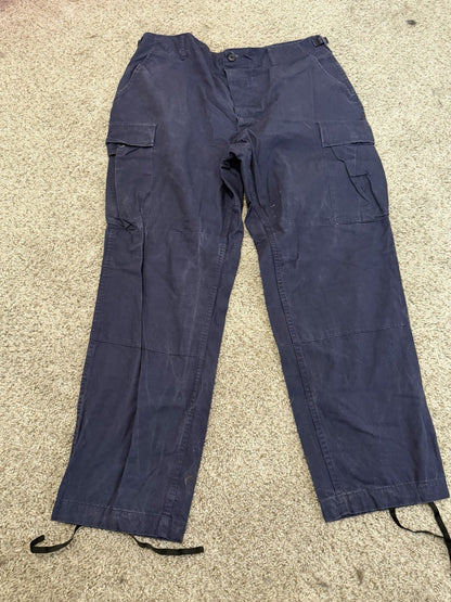 No Tag Men’s Cargo Pants 36/40 Cotton Straight Leg Regular Fit Pockets
