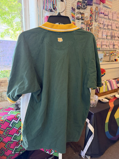 Green Bay Packers Polo Tee Men’s Size Large- See Measurements