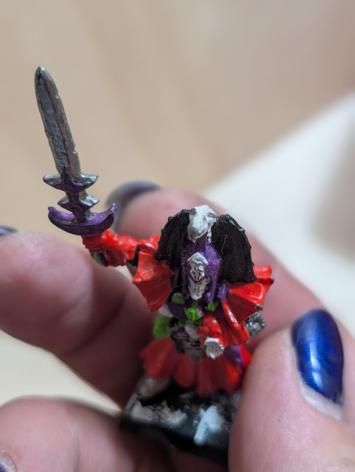Citadel Warhammer Wight Undead Vampire Counts Vintage Fantasy Metal Painted 