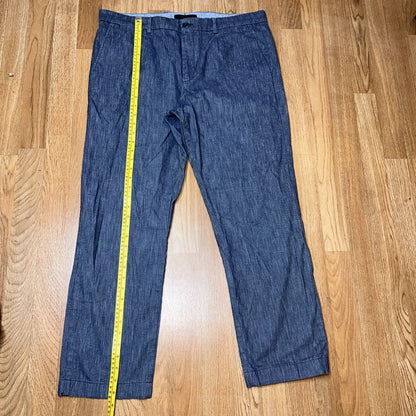 Saks Fifth Avenue Pants Mens Size 36 38 Blue