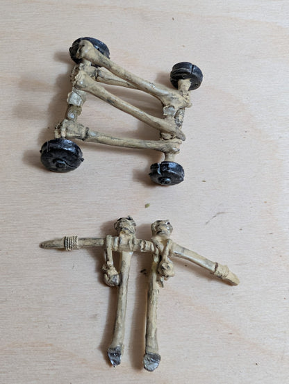 Undead Skeleton Catapult Skull Chukka Chucker Warhammer Fantasy As Is - Painted