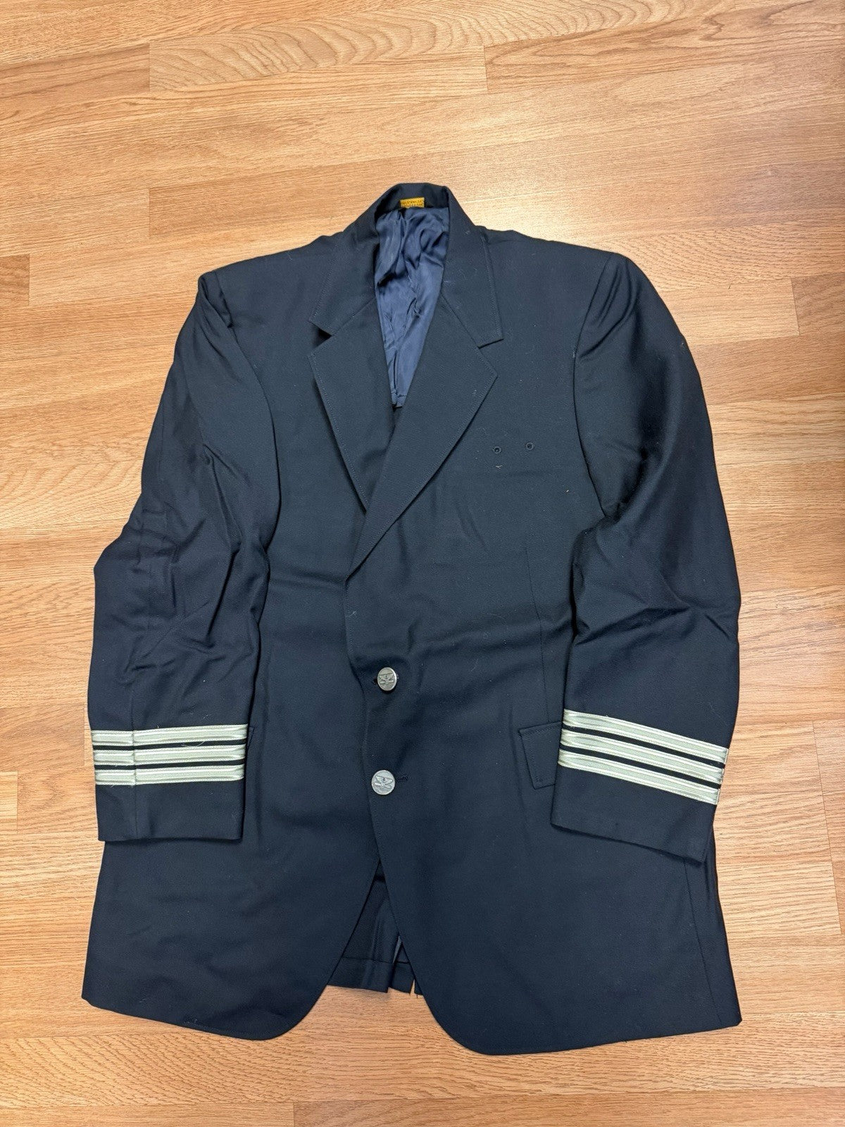 Vintage USAF Air Force Uniform Suit Stanbury Jacket Pants Military Set