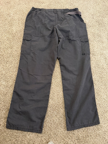 5.11 Tactical Cargo Pants Grey Ripstop Double Knee Size 20 Womens