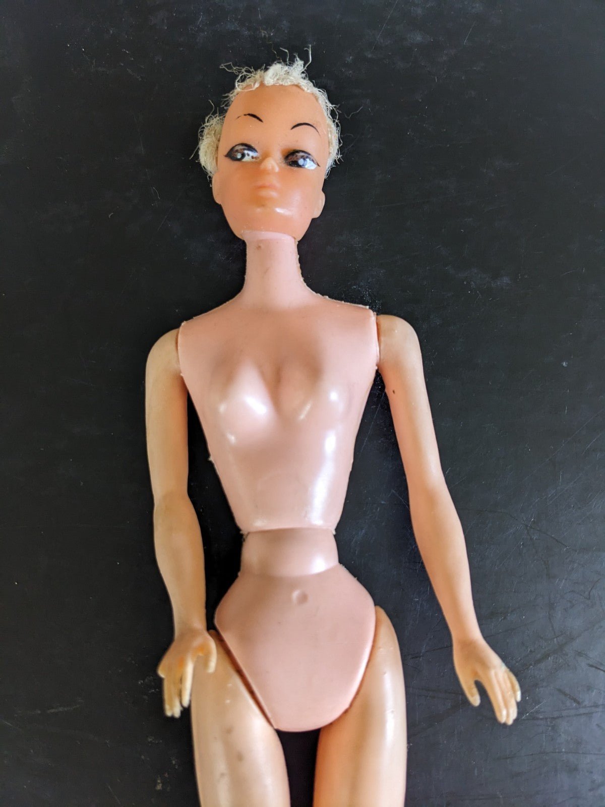 Vintage 1960s Hong Kong Lilli Doll Bild Lilli Barbie Clone 11.5" As Is Rooted 