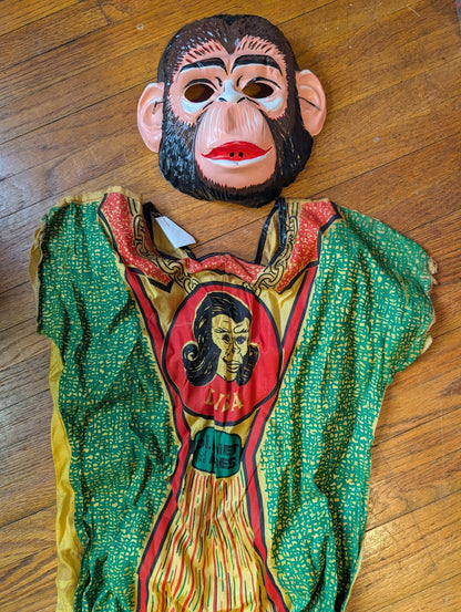 Ben Cooper Planet Of The Apes Costume Lisa  1974 With Wrong Mask 