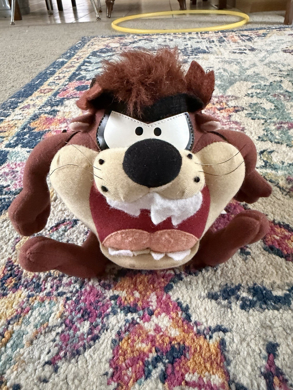 Vintage Taz Tazmanian Devil Plush 1998 Looney Tunes Vampire Dracula