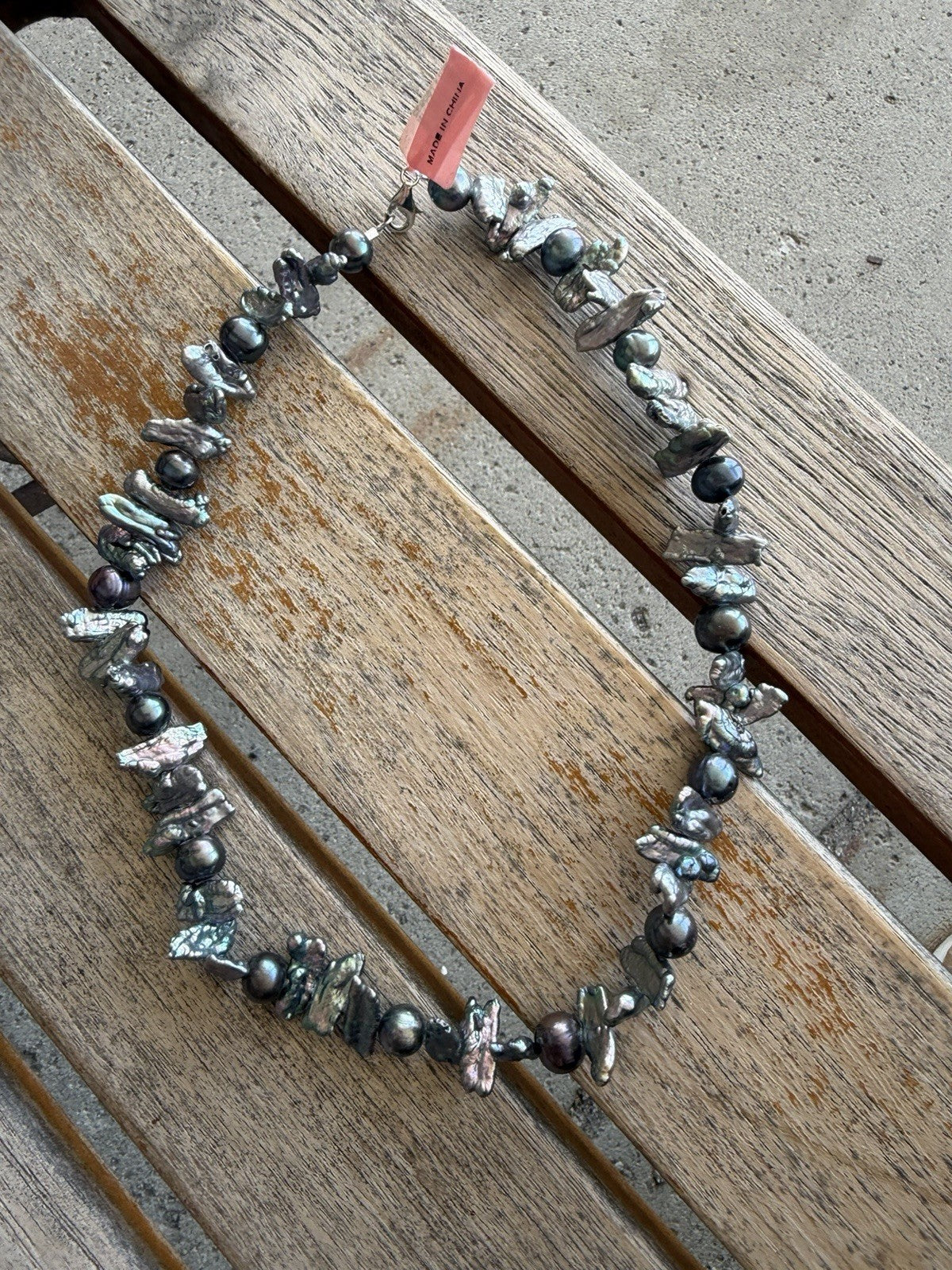 Brand New Keshi Freshwater Pearl Necklace