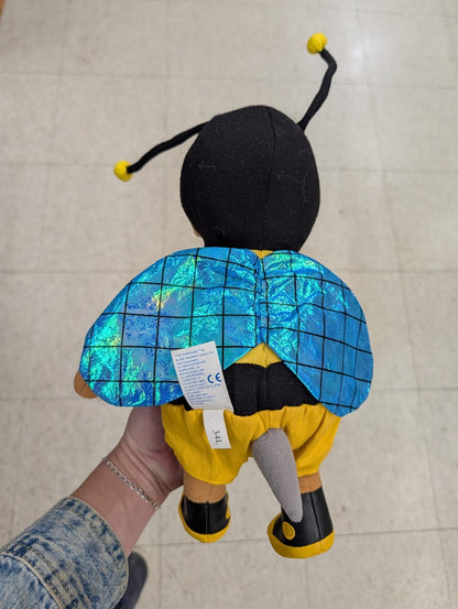 14 Inch Plush Bumblebee Man Doll Toy With Tags Applause 2004 The Simpsons