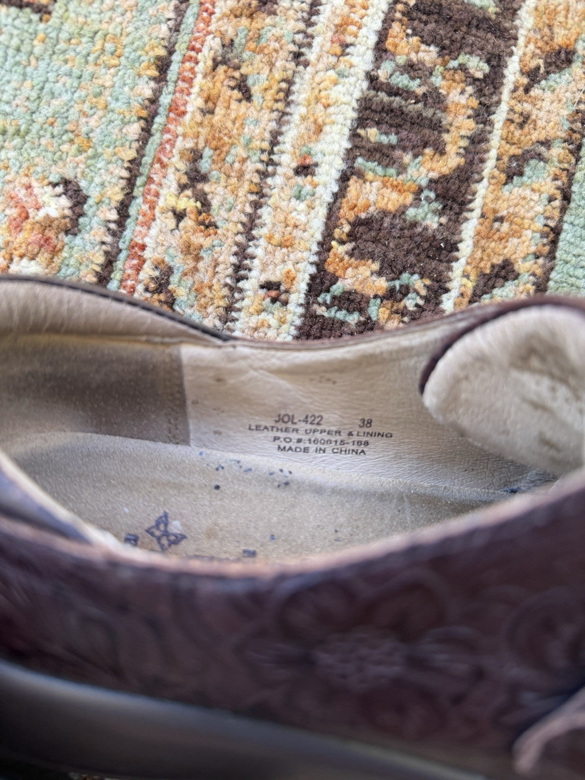 Brown Alegria Clogs Size 38