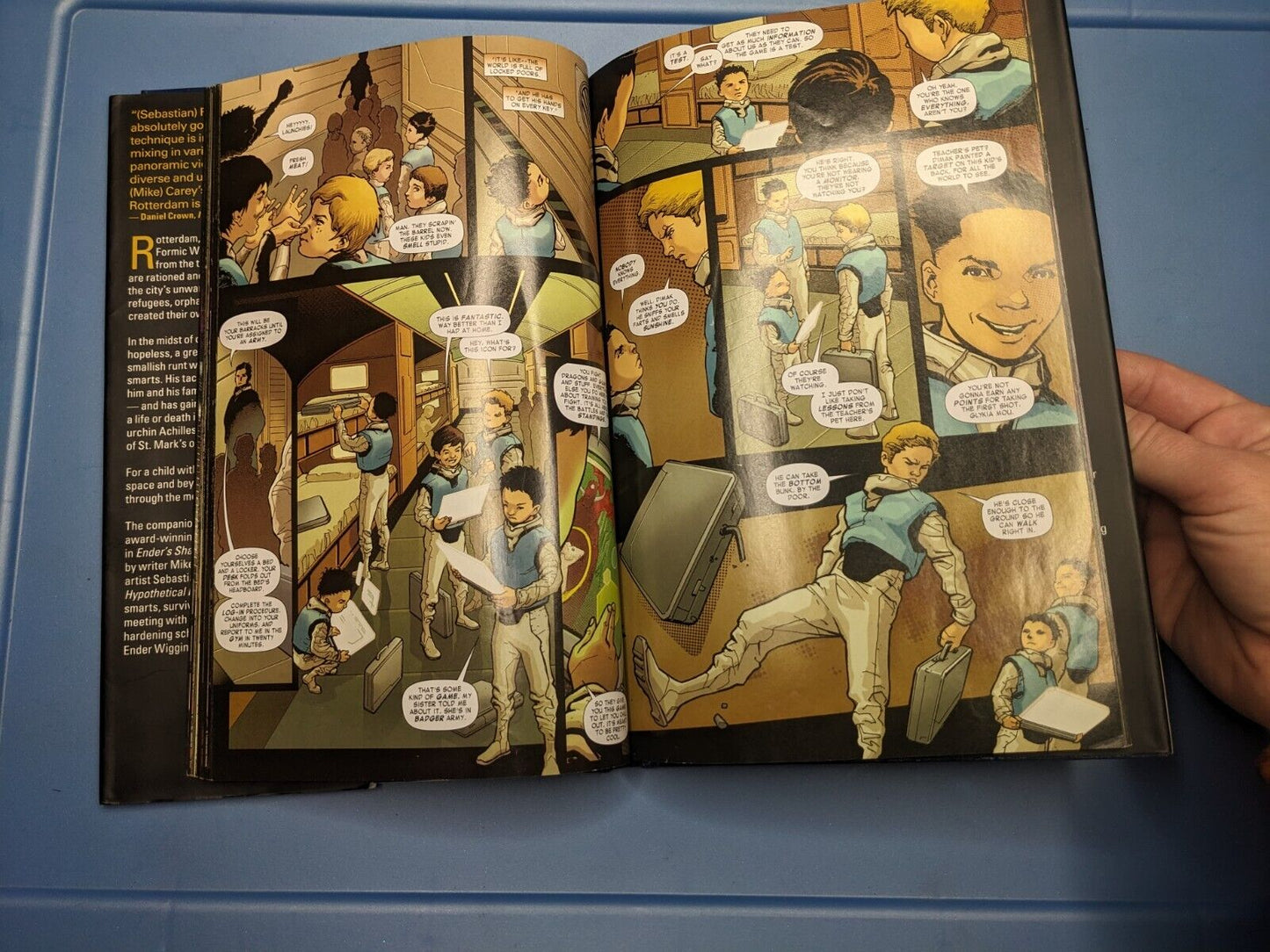 Ender's Shadow: Battle School HC #1  Good Marvel | Orson Scott Card