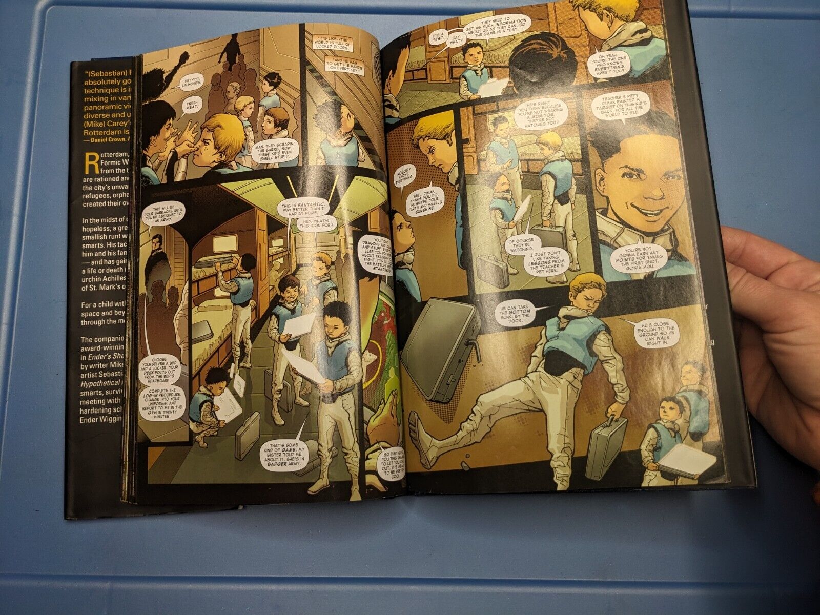 Ender's Shadow: Battle School HC #1  Good Marvel | Orson Scott Card