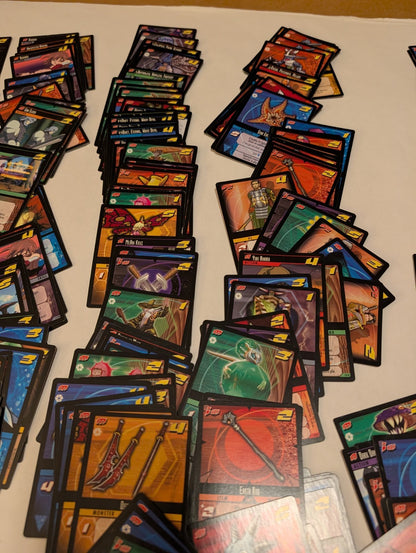 Dot Hack Enemy TCG Card Game LOT Of 260 + Cards (No Holo Foils)
