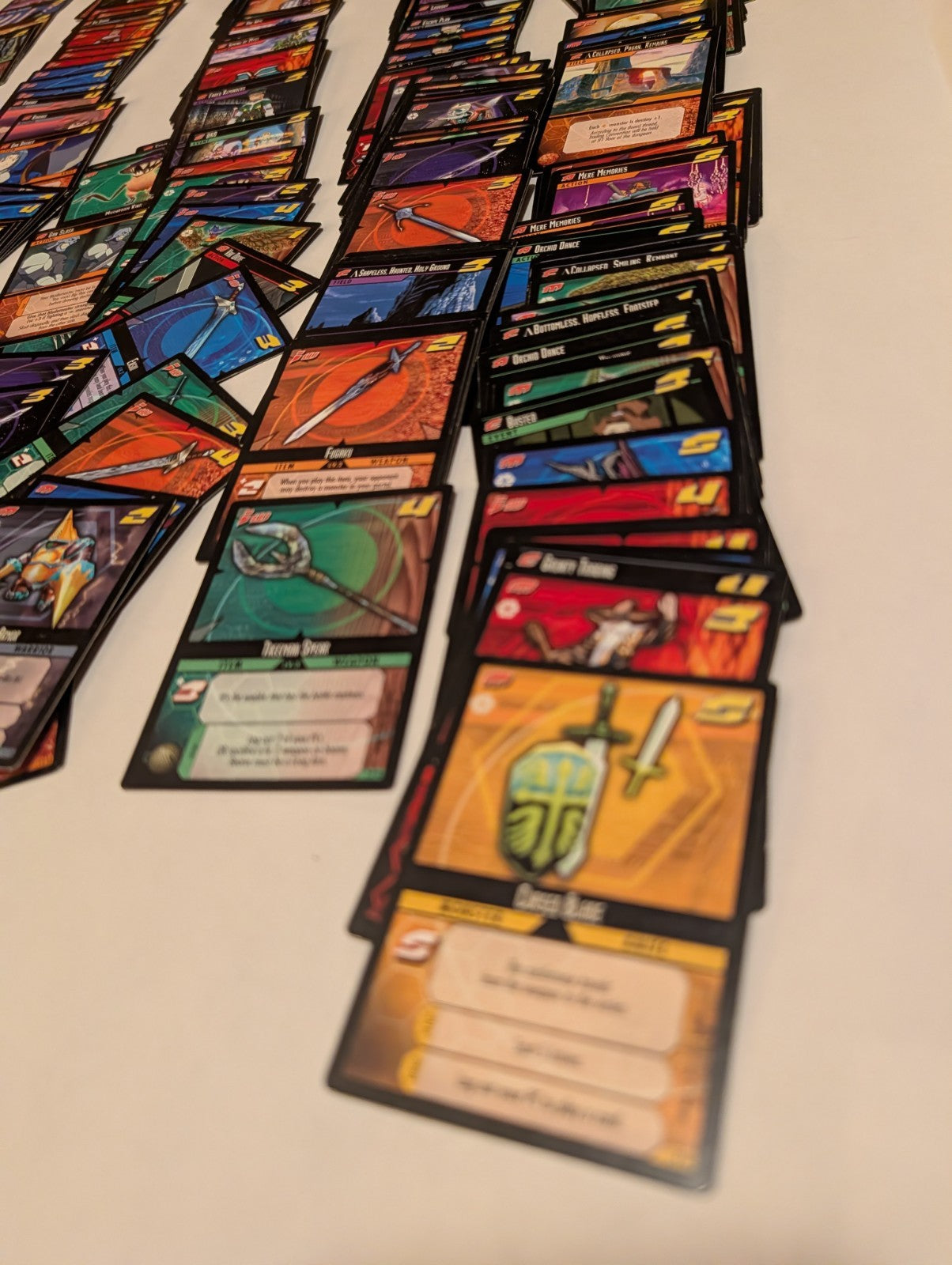 Dot Hack Enemy TCG Card Game LOT Of 260 + Cards (No Holo Foils) (Lot #2) 