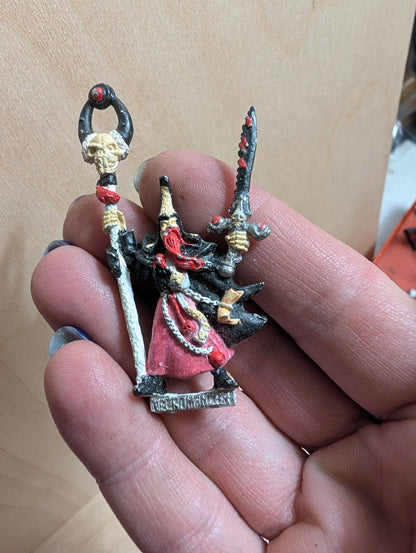 games workshop WARHAMMER FANTASY old world Vampire Counts - NECROMANCER
