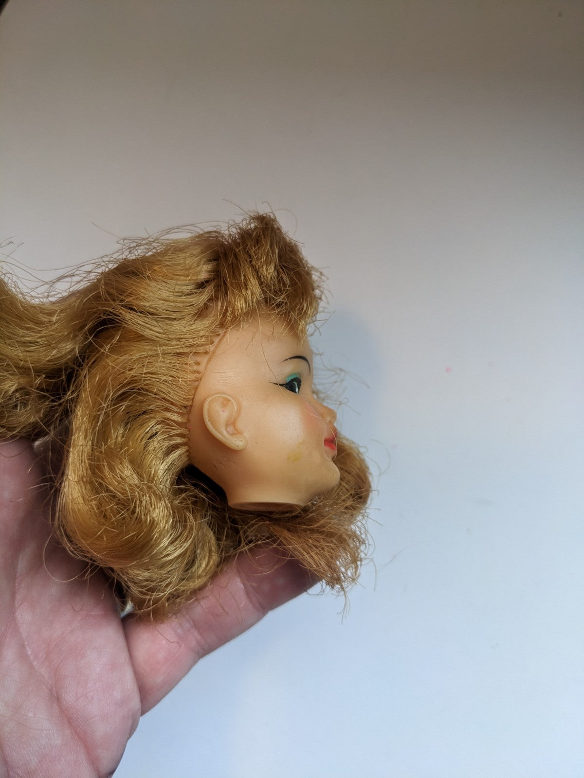 Vintage 1965 Ideal Miss Clairol Glamour Misty Tammy W12-3 Blue Head Only 