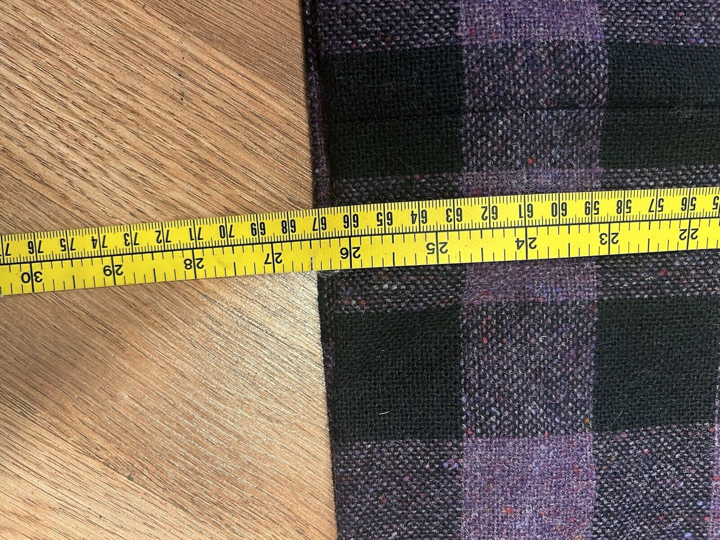 VTG Brendella Irish Kilt Tartan Plaid  Skirt Wool Ireland Size Xxs 24” Waist