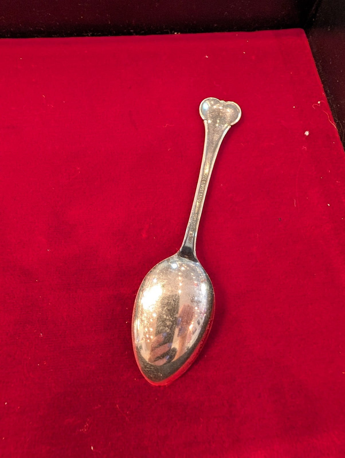 Antique Egyptian Revival Scarab Demitasse Silver Plate Spoon