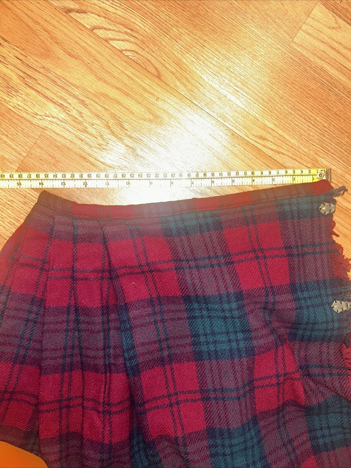 VINTAGE LOCH KILT MADE IN SCOTLAND 100% WOOL . PRE-OWNED XS 28" Mens 