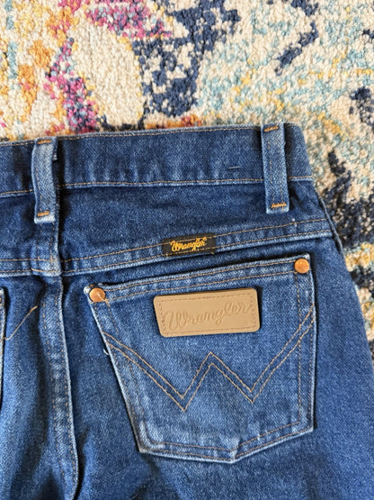 Wrangler 20X Boys Slim Fit Blue Jeans Medium Wash Size 14 Slim -See Measurements