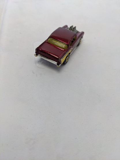 1976 Chevy '57  hot wheels Malaysia dark red 
