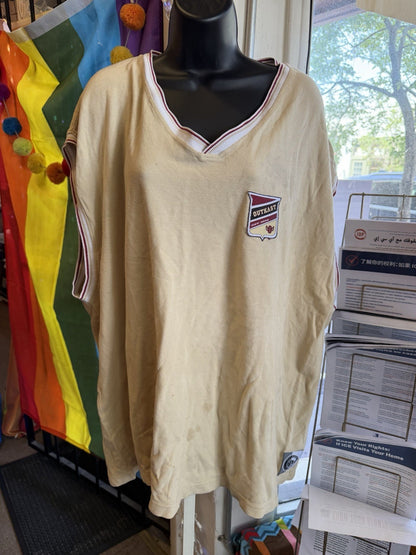 AS IS Vintage OutKast Brand Tank With Embroidered Patch Decal