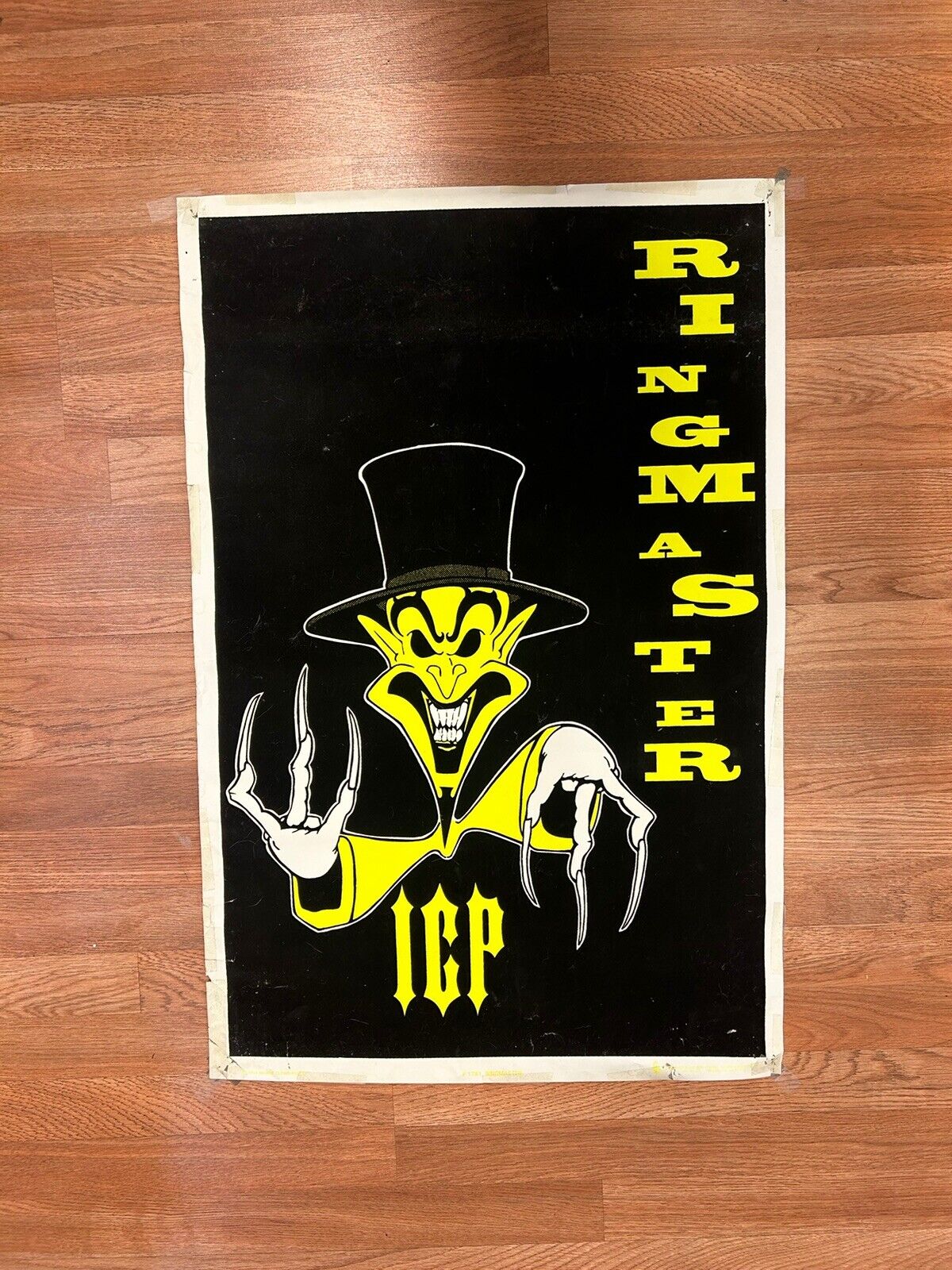 3 INSANE CLOWN POSTER 24 X 36 ICP INSANE CLOWN POSSE 3 TWIZTID DOLLS LOT As Is 