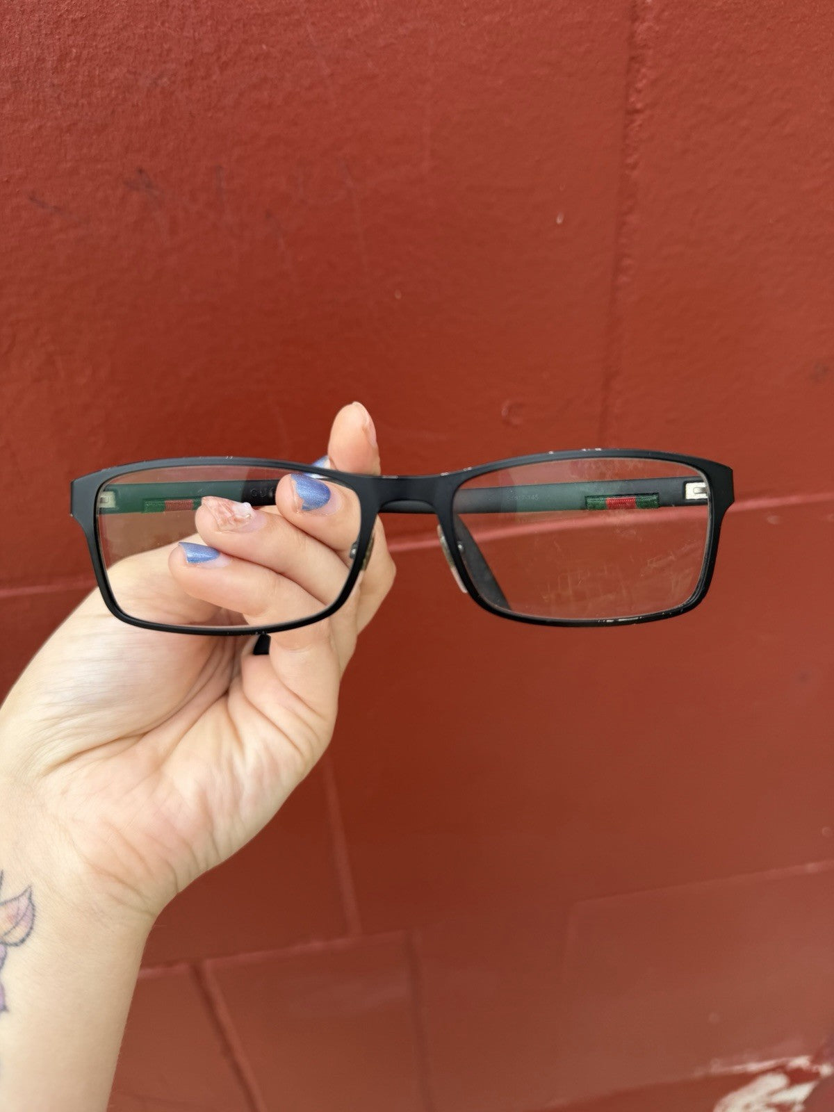 As Is Used Gucci Brand Eyeglasses Men’s Frame