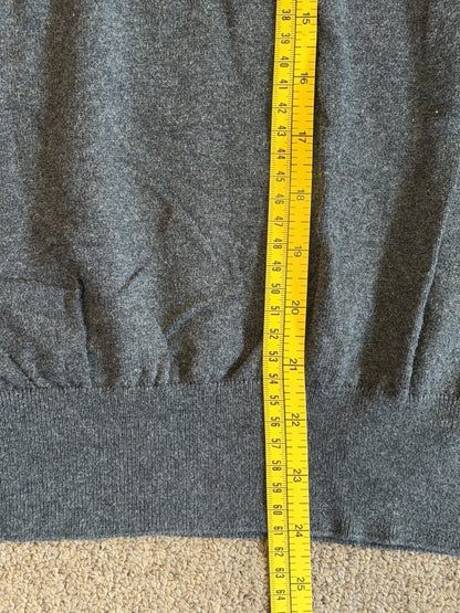 Polo Ralph Lauren Men's Long Sleeve V-Neck T-Shirt Charcoal Gray L